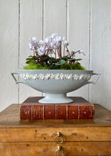 Load image into Gallery viewer, Large Wedgwood Queen's Ware mantle vase in pale grey