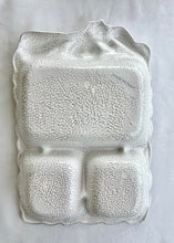 Load image into Gallery viewer, Italian white serving dish with majolica vegetables