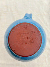 Load image into Gallery viewer, Barbados blue and neutral studio pottery jug