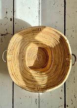 Load image into Gallery viewer, Large sculptural handmade seagrass bowl