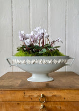 Load image into Gallery viewer, Large Wedgwood Queen's Ware mantle vase in pale grey