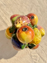 Load image into Gallery viewer, Majolica fruit basket piled high