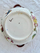 Load image into Gallery viewer, Victorian drainer dish with honeysuckle and swallows