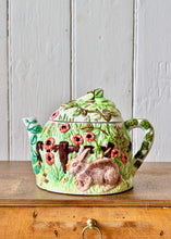Load image into Gallery viewer, Annie Rowe Rabbit Village tea pot