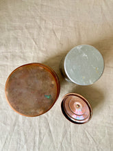 Load image into Gallery viewer, Beehive style copper tea caddy