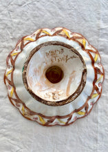 Load image into Gallery viewer, An Italian handmade and decorated footed dish or cake stand