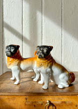 Load image into Gallery viewer, A standing decorative ceramic pug