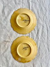 Load image into Gallery viewer, A pair of French Sarreguemines apple plates