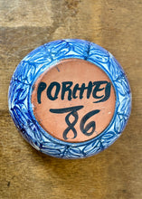 Load image into Gallery viewer, Blue and white rustic Portuguese hand painted bowl by Porches