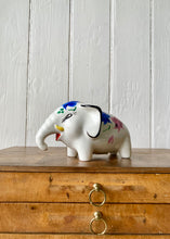 Load image into Gallery viewer, Elephant hand painted money box by Arthur Wood
