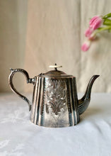 Load image into Gallery viewer, Antique silver plated elegant teapot