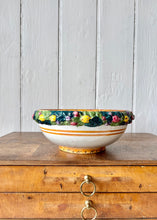 Load image into Gallery viewer, Italian majolica fruity bowl