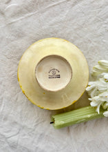 Load image into Gallery viewer, Japanese majolica sunflower candle holder with ladybird
