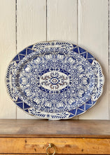 Load image into Gallery viewer, A Wilton Lily platter by A G Harley-Jones, Staffordshire