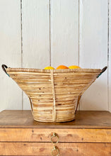 Load image into Gallery viewer, Large sculptural handmade seagrass bowl