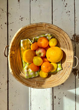 Load image into Gallery viewer, Large sculptural handmade seagrass bowl