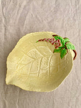 Load image into Gallery viewer, Carlton Ware hand painted foxglove, pale lemon footed pedestal bowl