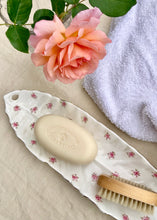 Load image into Gallery viewer, Antique Henry Alcock pink rose leaf dish