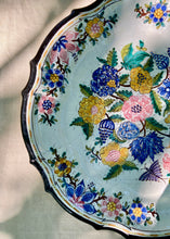 Load image into Gallery viewer, Large vintage floral Italian serving dish or platter