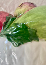 Load image into Gallery viewer, Majolica fruit basket piled high