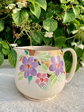 Load image into Gallery viewer, Lingard floral and gilt hand decorated jug