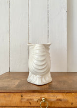 Load image into Gallery viewer, Beswick Nautilus Shell Art Deco creamy white vase