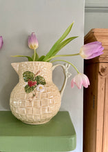 Load image into Gallery viewer, Shorter & Son strawberry jug with bow handle