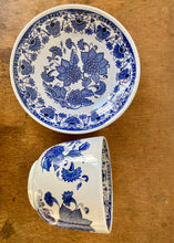 Load image into Gallery viewer, Large 'Blue Butterfly' cup and saucer by Adams