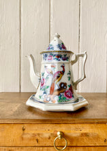 Load image into Gallery viewer, Whieldon Ware, Old Chelsea teapot and stand