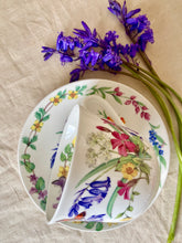 Load image into Gallery viewer, English Flora bone china breakfast cup and saucer