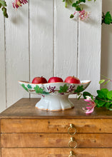 Load image into Gallery viewer, Grape and vine footed pedestal or comport dish