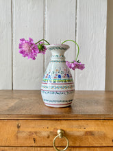 Load image into Gallery viewer, Hand painted terracotta glazed hand painted vase