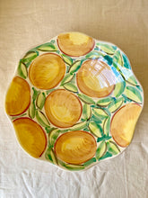 Load image into Gallery viewer, Large hand painted 'oranges' bowl and jug