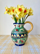 Load image into Gallery viewer, Antique hand thrown and decorated jug