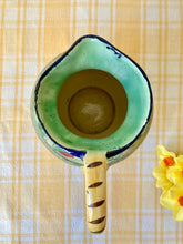 Load image into Gallery viewer, Antique hand thrown and decorated jug