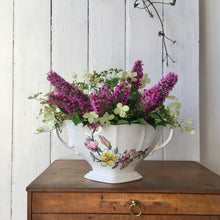 Load image into Gallery viewer, Royal Winton Magnolia mantle vase with original china frog