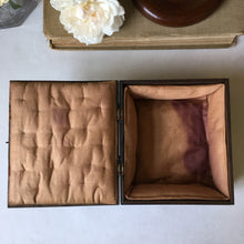 Load image into Gallery viewer, Elaborate decorative wooden fretwork box with padded lining