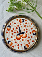 Load image into Gallery viewer, Rare Gaudy Welsh tea pot stand with gilt detailing