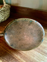 Load image into Gallery viewer, Medium sized, oval form, copper kettle with brass handle