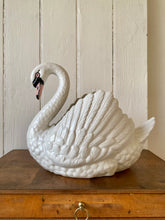 Load image into Gallery viewer, Large Dartmouth Swan vase