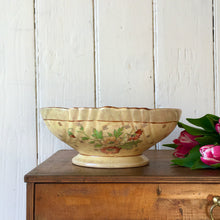 Load image into Gallery viewer, Arthur Wood footed floral bowl