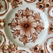 Load image into Gallery viewer, Portuguese decorative floral plate