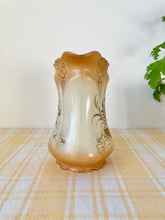 Load image into Gallery viewer, Blush and gilt jug with stag illustration