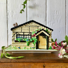 Load image into Gallery viewer, English country cottage butter dish or cheese cloche