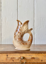 Load image into Gallery viewer, Honeycomb glaze gluggle jug by Dartmouth Pottery, Devon
