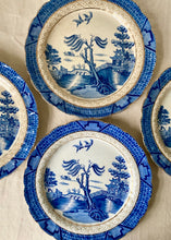 Load image into Gallery viewer, A set of 4 antique Booths&#39; The Old Willow dinner plates
