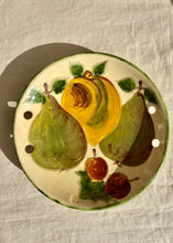 Load image into Gallery viewer, Rustic Puigdemont apples and pears wall plate
