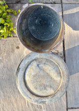 Load image into Gallery viewer, Eltex vintage galvanised steel poultry drinkers / garden planters
