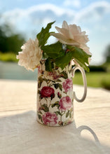 Load image into Gallery viewer, Pink roses floral jug by Heron Cross Pottery
