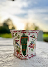 Load image into Gallery viewer, Italian hand painted floral planter
